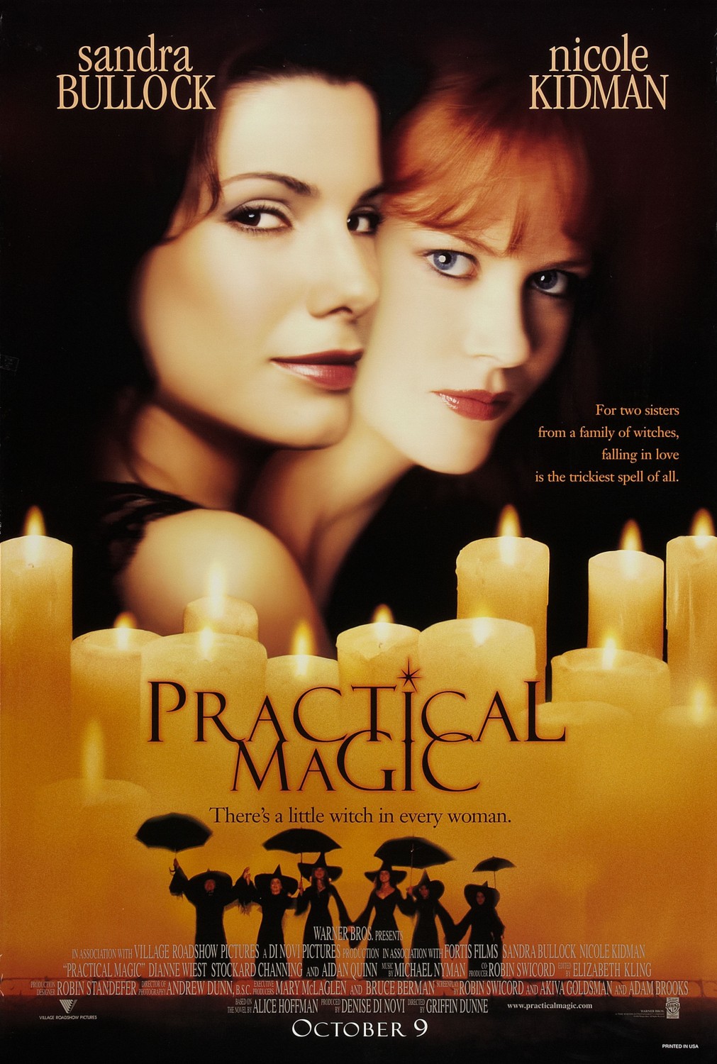 practical magic movie poster
